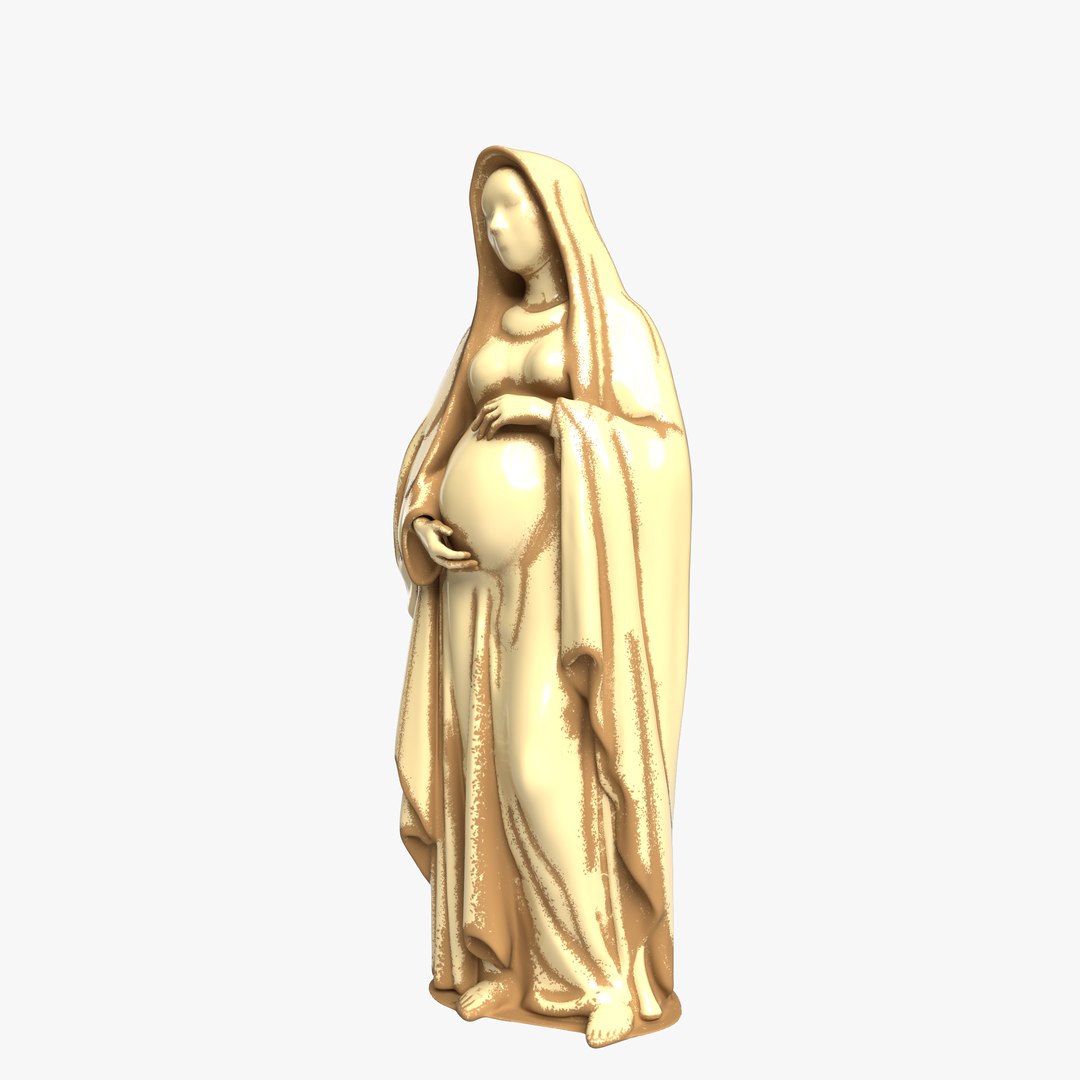 3D Pregnant Virgin Mary Statue 3D print model https://p.turbosquid.com/ts-thumb/Mu/I4S2L6/Ap/9/png/1745180194/1920x1080/fit_q87/97d74102557f952d879a515459d4da386a1e034d/9.jpg