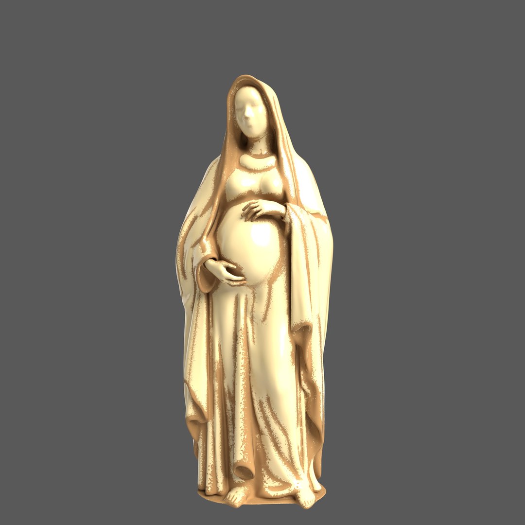 3D Pregnant Virgin Mary Statue 3D print model https://p.turbosquid.com/ts-thumb/Mu/I4S2L6/Cg/1/jpg/1745180199/1920x1080/fit_q87/b888a09f733d6810cff68e63d6af5f1eacc1f37d/1.jpg