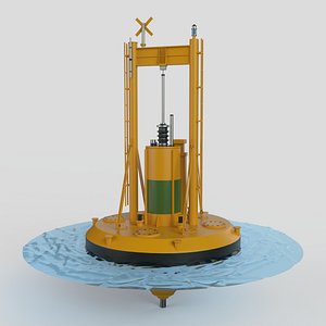 3D wave power station