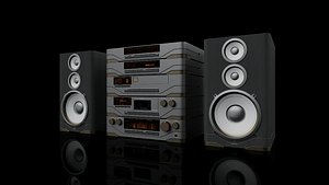Hi-Fi multi component audio system