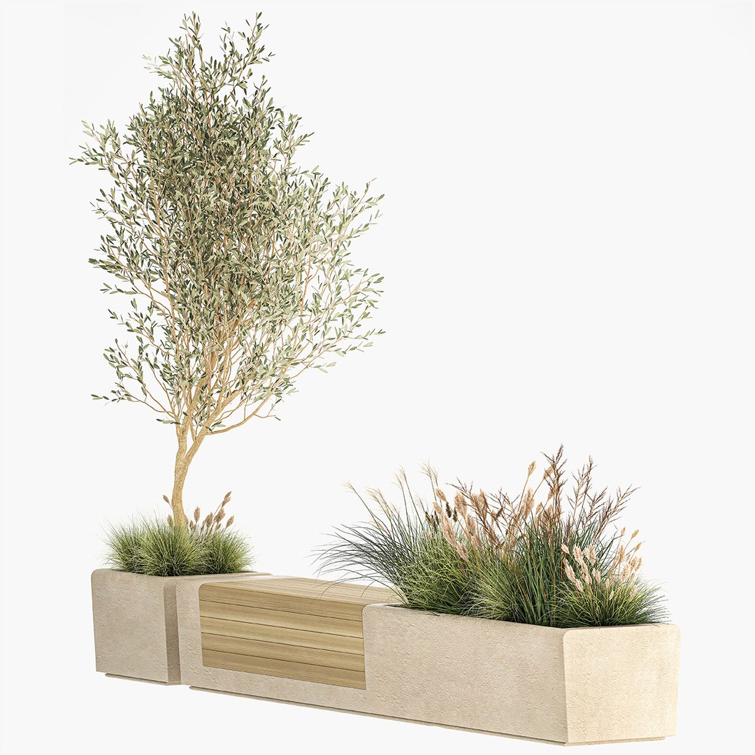 Bushes For Landscaping And Urban Environments 1140 3D - TurboSquid 1982409