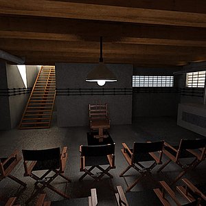 execution room 3d model