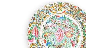 Antique Dinner Plate 3D model