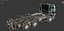 Abandoned Brandless Euro Truck Lowpoly