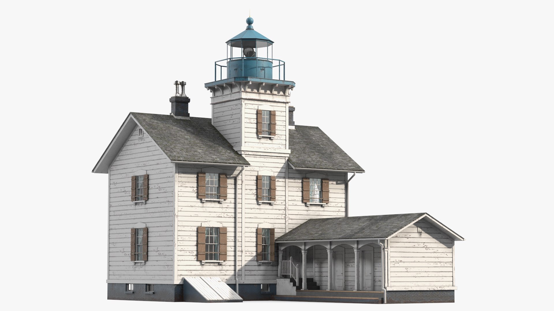 Old Lighthouse 3D model preview