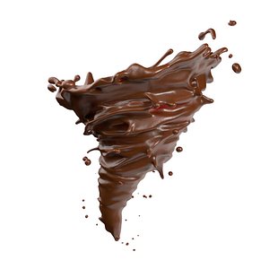 Chocolate Splash v10 3D