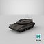 Rigged K2 Merkava Tanks collection 3D
