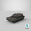 Rigged K2 Merkava Tanks collection 3D