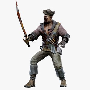 PIRATE UNDEAD 5 3D model