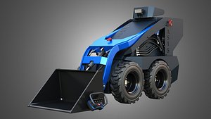 AS15 Mini Skid Steer  - Loader Bucket model