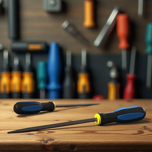 Flathead Screwdriver with Ergonomic Handle