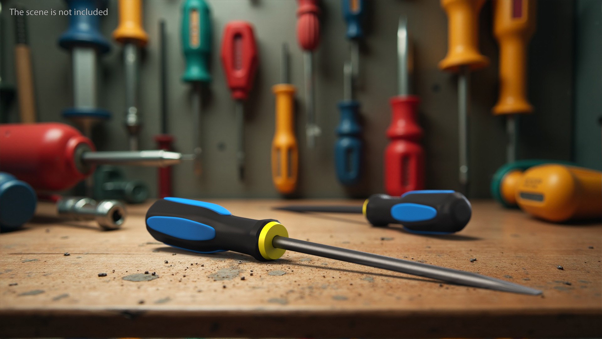 3D Flathead Screwdriver With Ergonomic Handle Model - TurboSquid 2322346