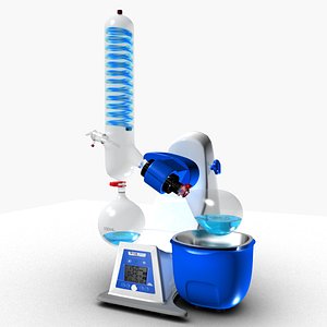 Rotary Evaporator 3D model