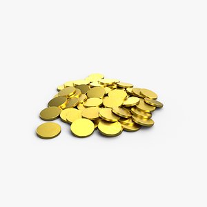 coin metal 3D