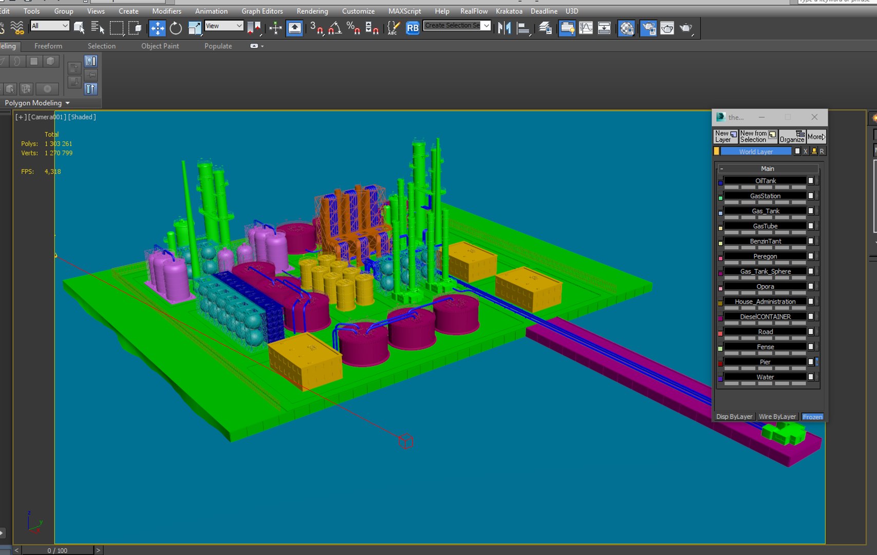 Scene Oil Terminal Ready Max