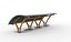 Modelo 3D de pérgola moderna