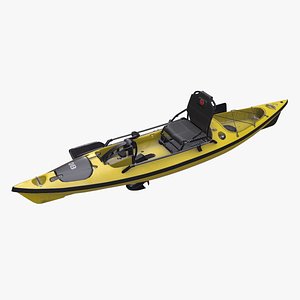 fishing kayak 3D