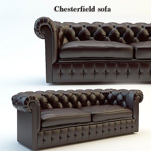 chesterfield traditional tufted 3d max