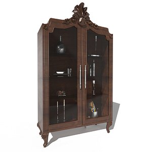 3D Silverware Cabinet 2 - 8K