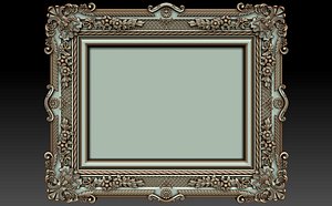 decorative frame 3d model