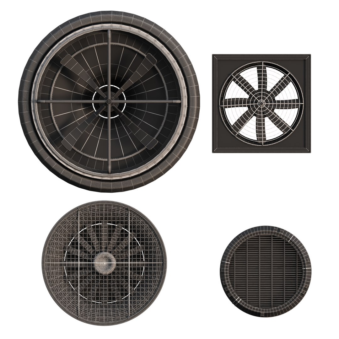 3D Fan Box Model - TurboSquid 2307284