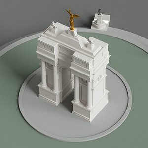Memorial Circle Arch Monument Proposed Trump Victory Arch