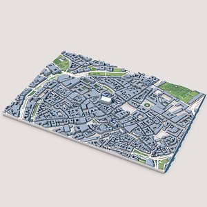 3D Frauenkirche Church in Munich Germany