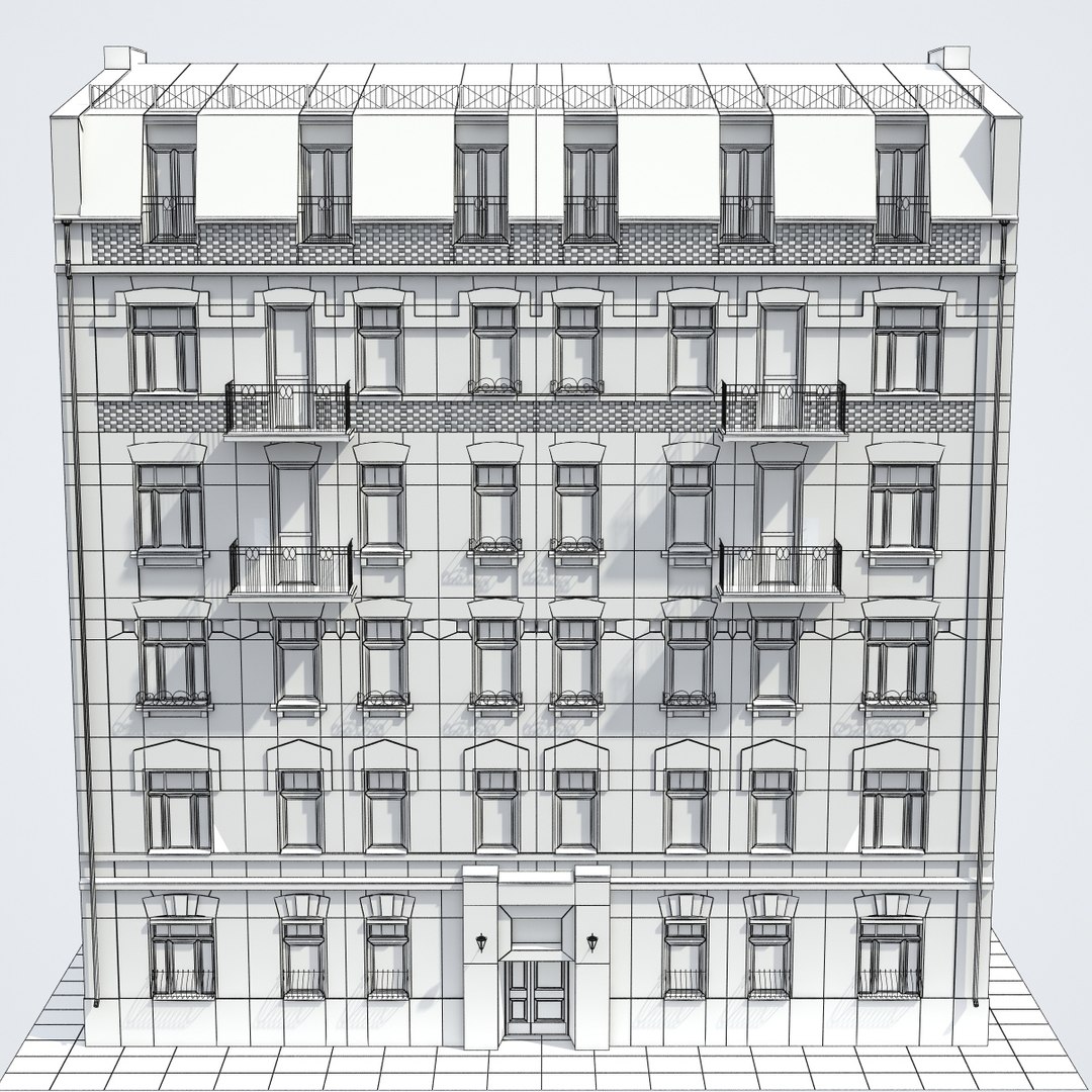 3d Building Moscow Model - Turbosquid 1372668