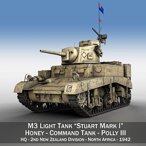 3d british - m3 light tank