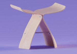 Fly Nordic Stool 3D