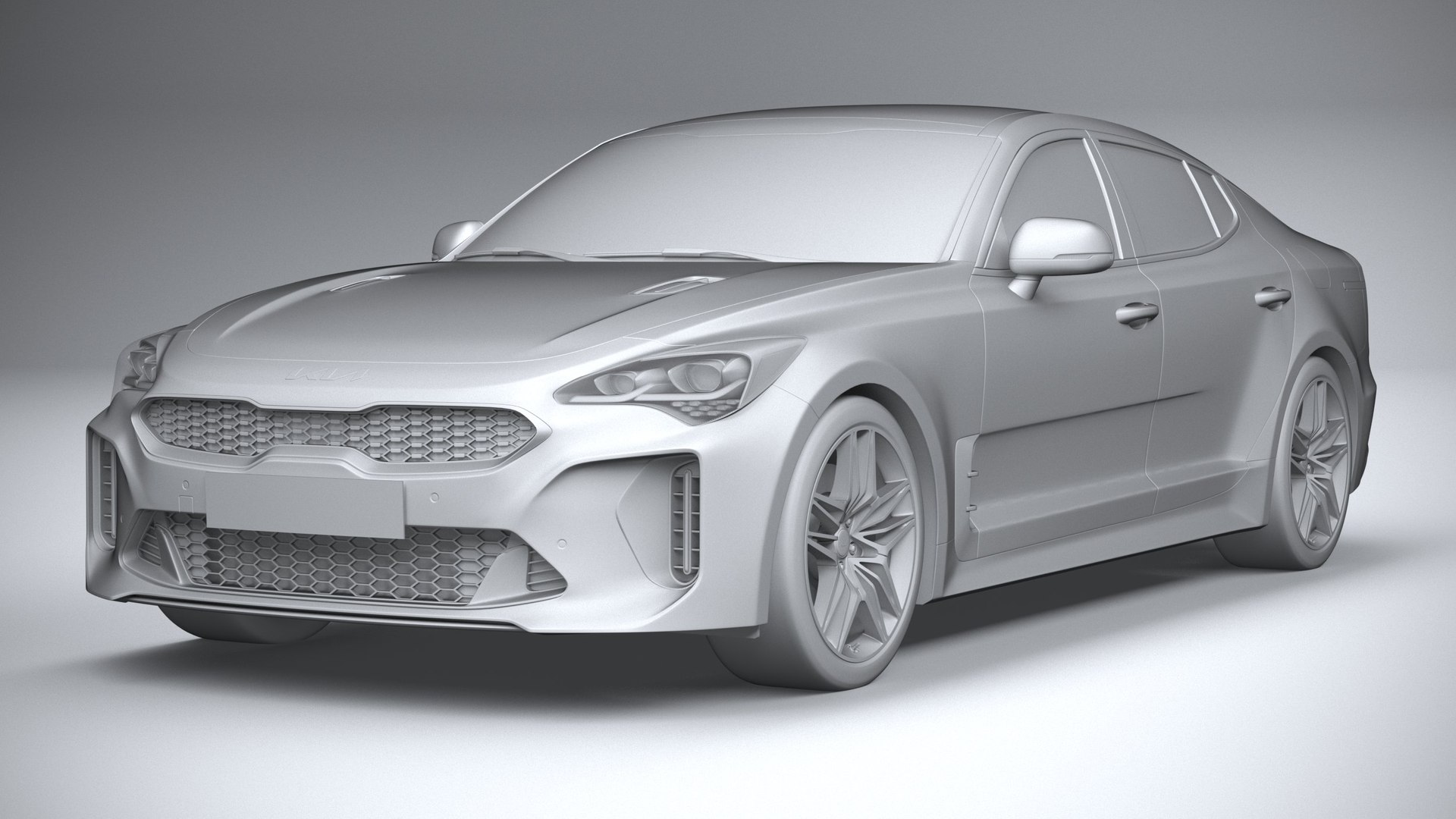 Kia Stinger 3d model