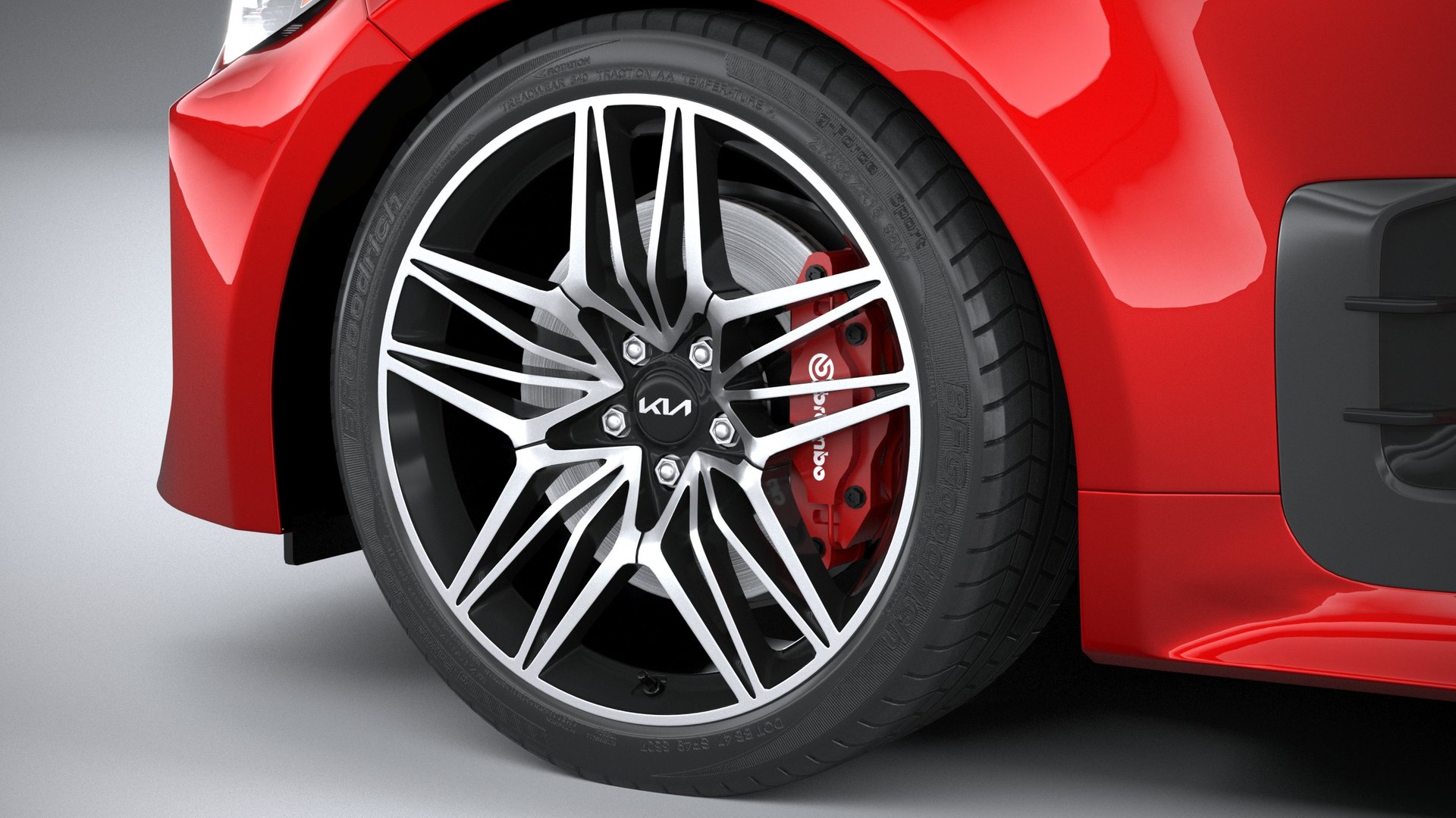 Kia Stinger 3d model