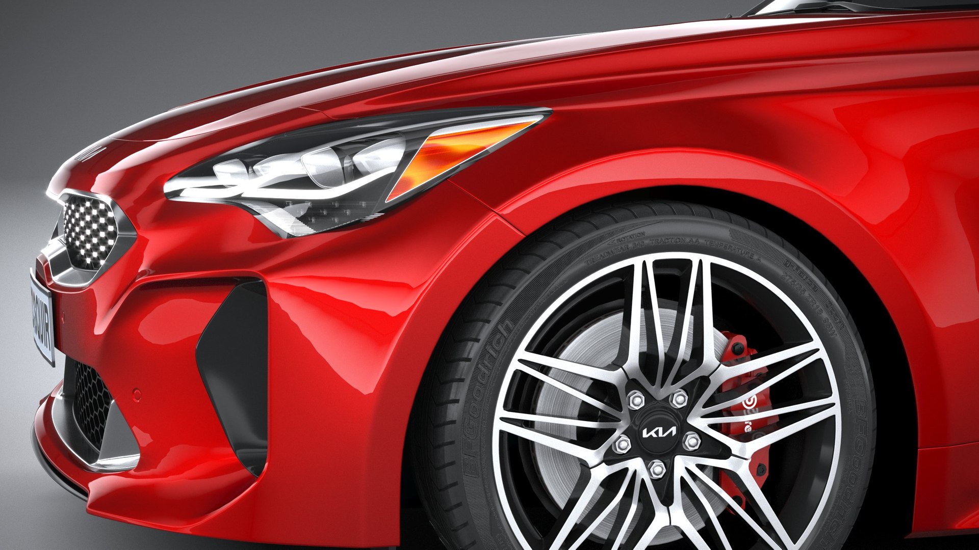 Kia Stinger 3d model
