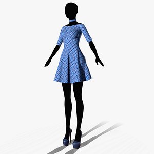 dress 2 3D model