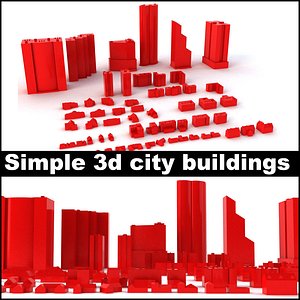 3d city buildings