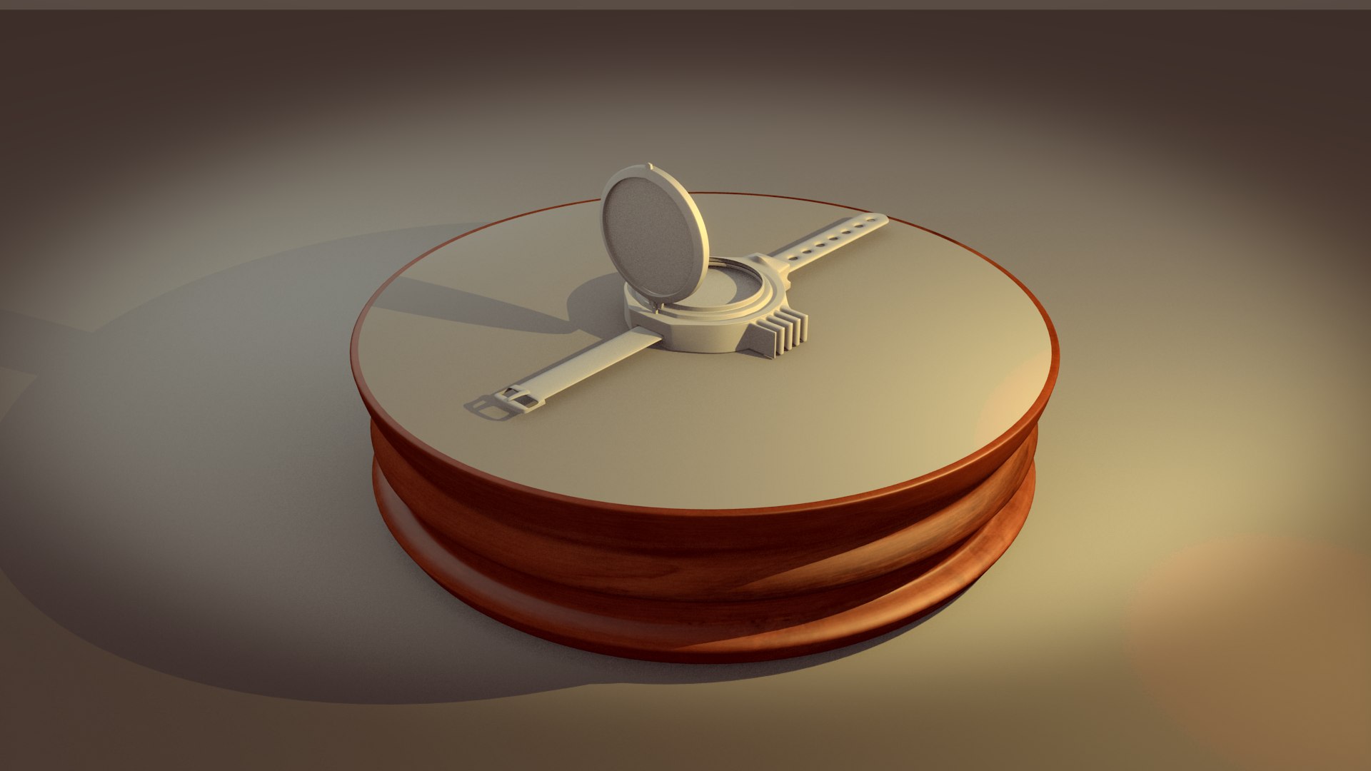 3d Simple Watch Model