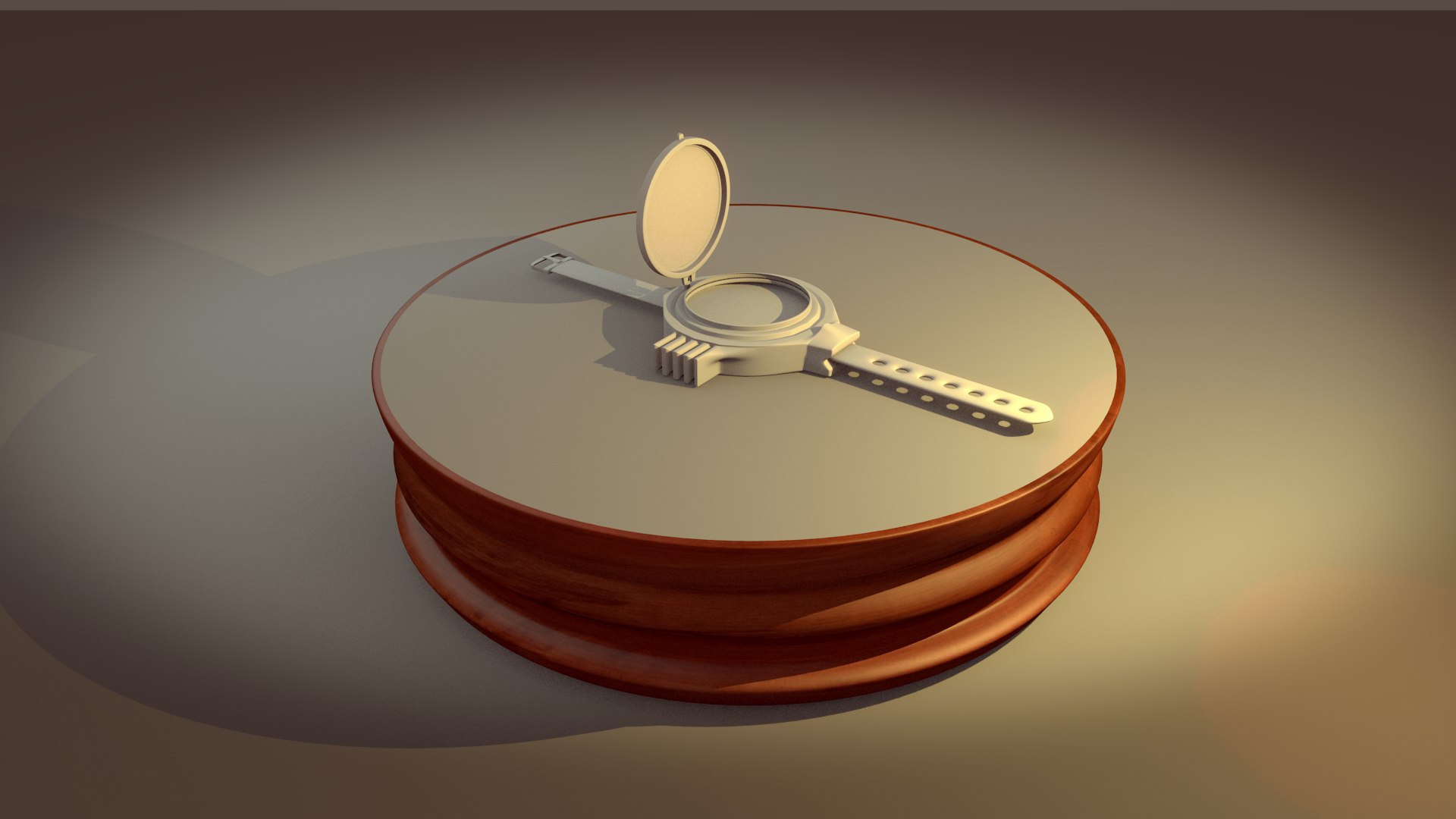 3d Simple Watch Model