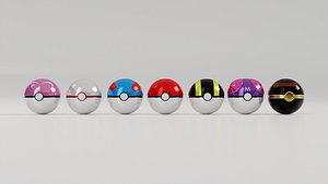 3D Poke Ball