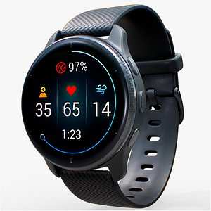 Smart Watch Garmin Venu 2 Black Skin PBR