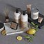 Accessoires de salle de bain Granit skincare