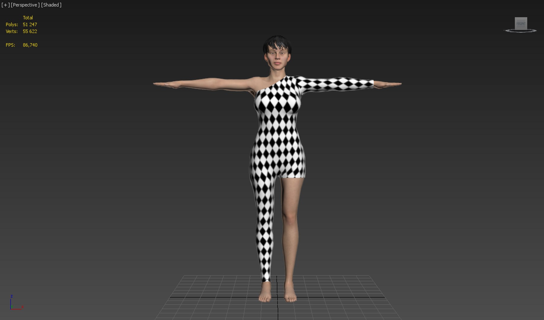 3D female character harlequin clothing model https://p.turbosquid.com/ts-thumb/Mv/T9DxKN/oVZBHYMj/11/png/1606754568/1920x1080/fit_q87/4ad6d19177468480e116b463dfa7dc92230a5667/11.jpg