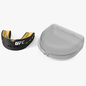 3D model Everlast EverShield 2 Mouthguard with Case UFC