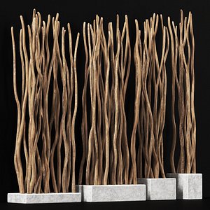 branch planter plant 3D