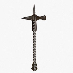 horseman s pick 3d model