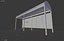 3ds max bus stop