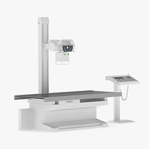 3D Medical X-Ray Machine model