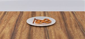 pretzel 3D model