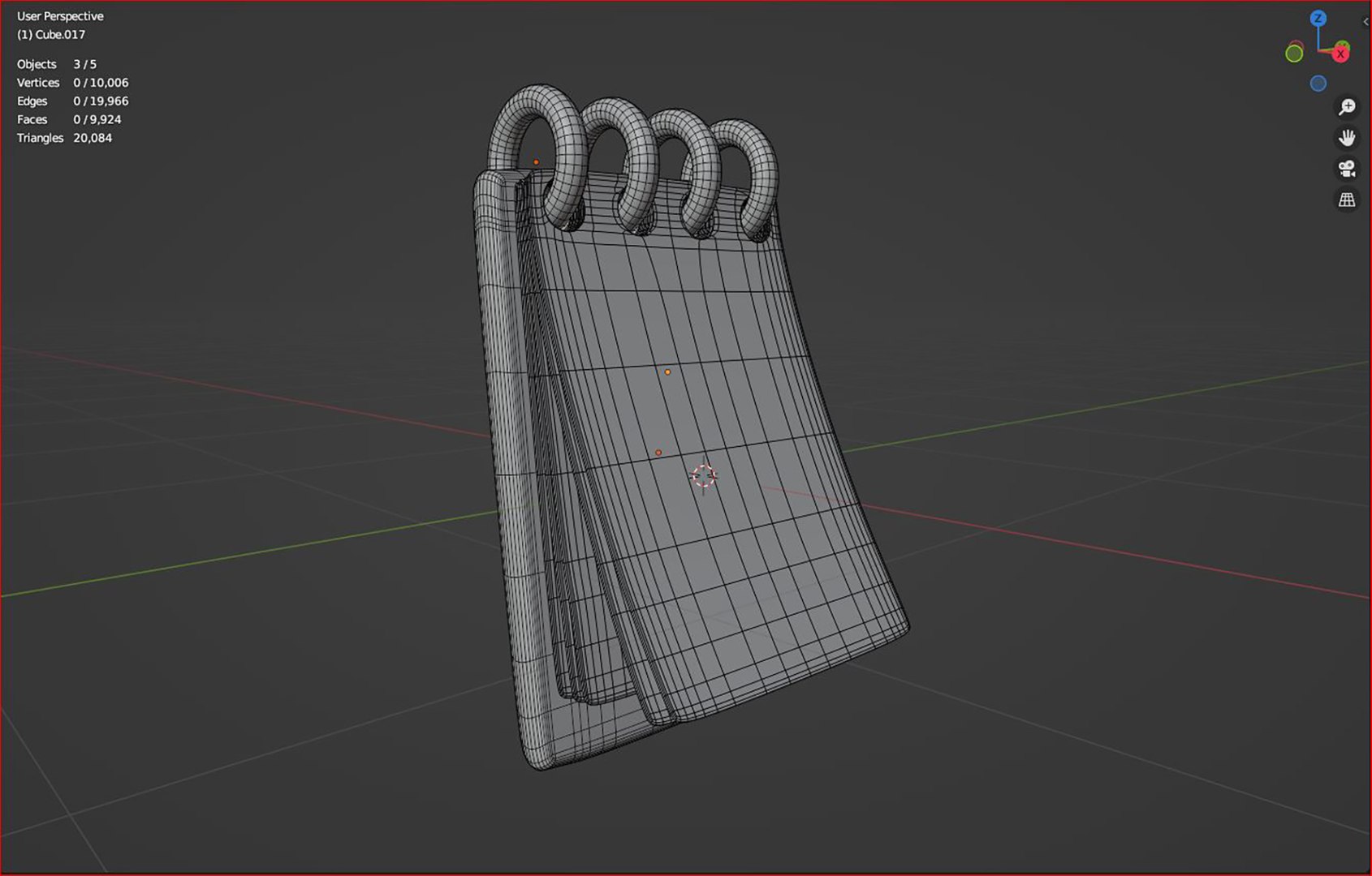 3D 3D Notebook - TurboSquid 2013844