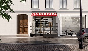 3D ITALIAN RESTAURANT model
