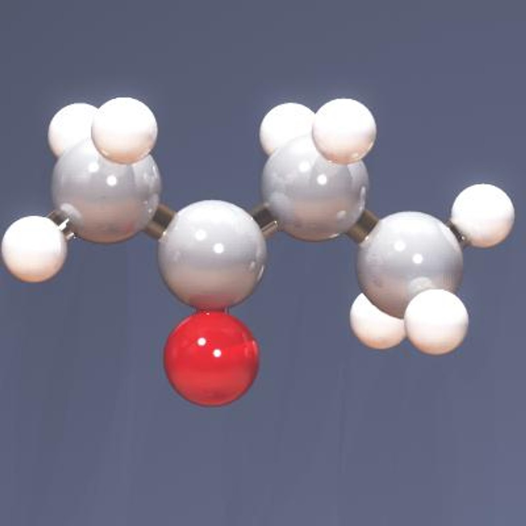 Molecule Methyl Ethyl Ketone Max   1 